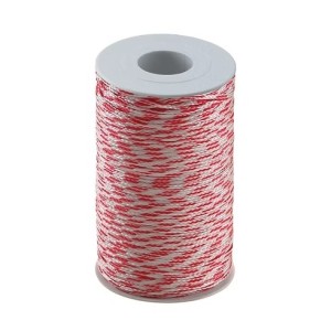 FILO EDILIZIA TRECCIATO ROSSO BIANCO 