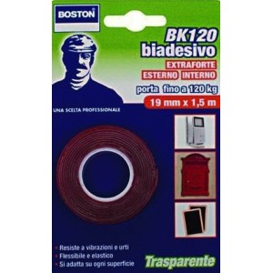 NASTRO BIADESIVO BOSTON TRASPARENTE