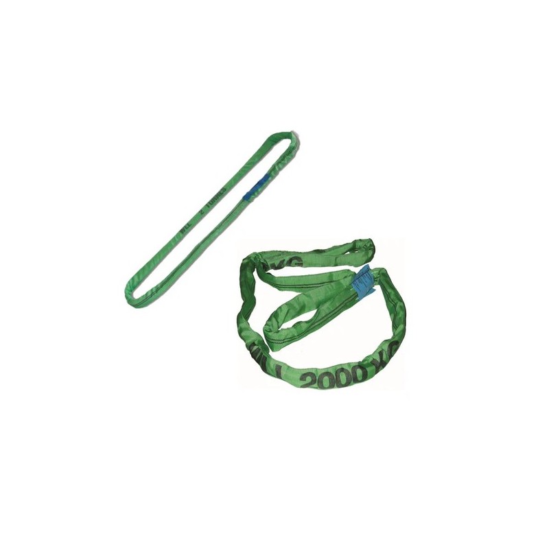 FUNE TONDA CHIUSA VERDE 2 TONNELLATE