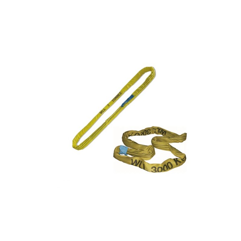 FUNE TONDA CHIUSA GIALLA 3 TON