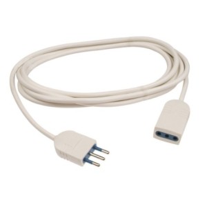 PROLUNGA LINEA MT.3 BIANCA 2P+T 10A