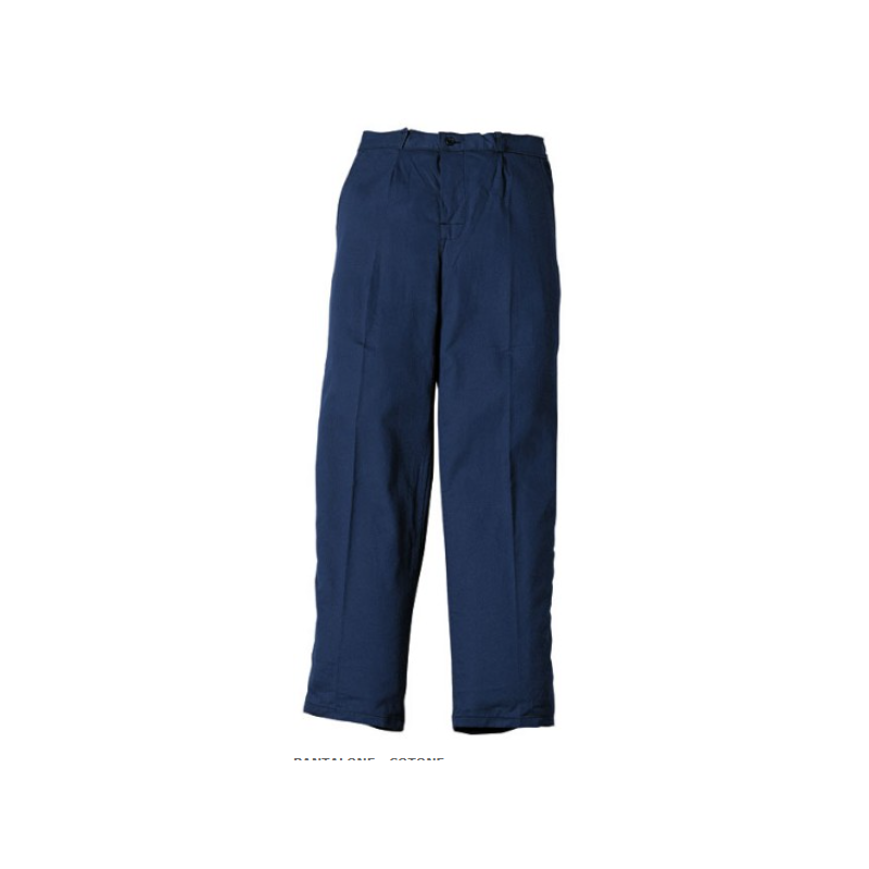 PANTALONE COTONE MASSAUA BLU 435220 PANTALONE COTONE MASSAUA BLU 435220