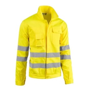 GIUBBINO ALTA VISIBILITA' GIALLO