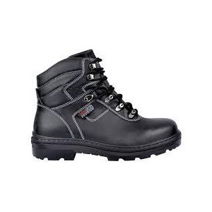 Scarpa da lavoro alta con puntale e lamina in acc.