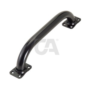 MANIGLIONE TUBOLARE DIRITTO MM.280 VERNICIATO NERO