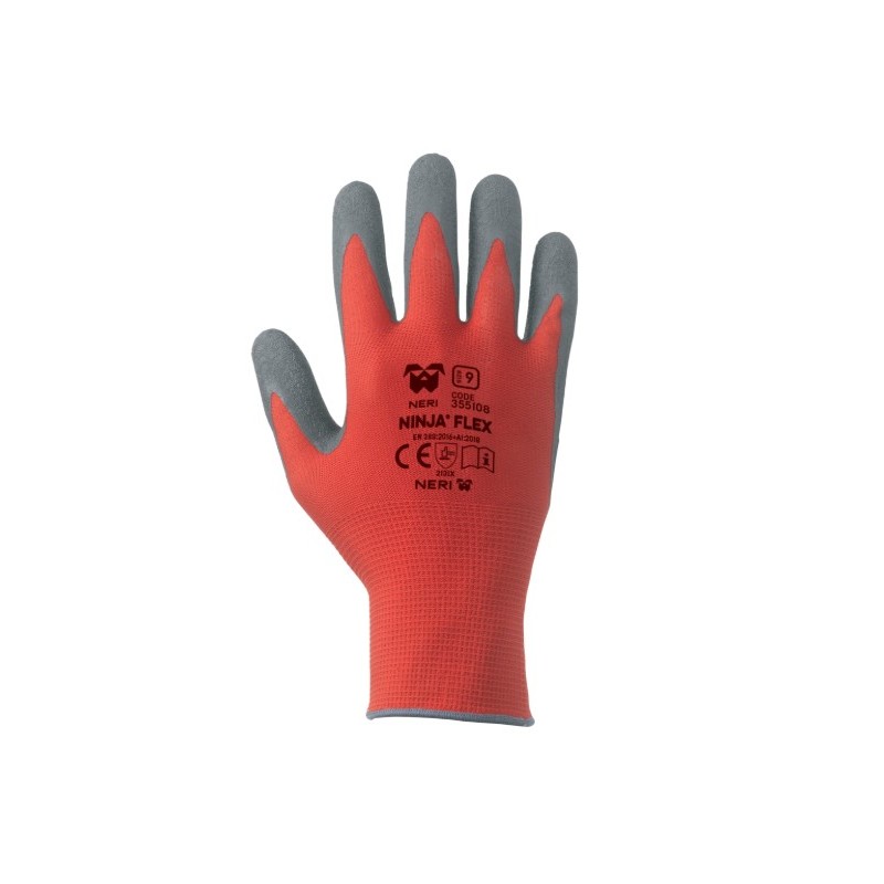 GUANTO NINJA FLEX ROSSO GUANTO NINJA FLEX ROSSO