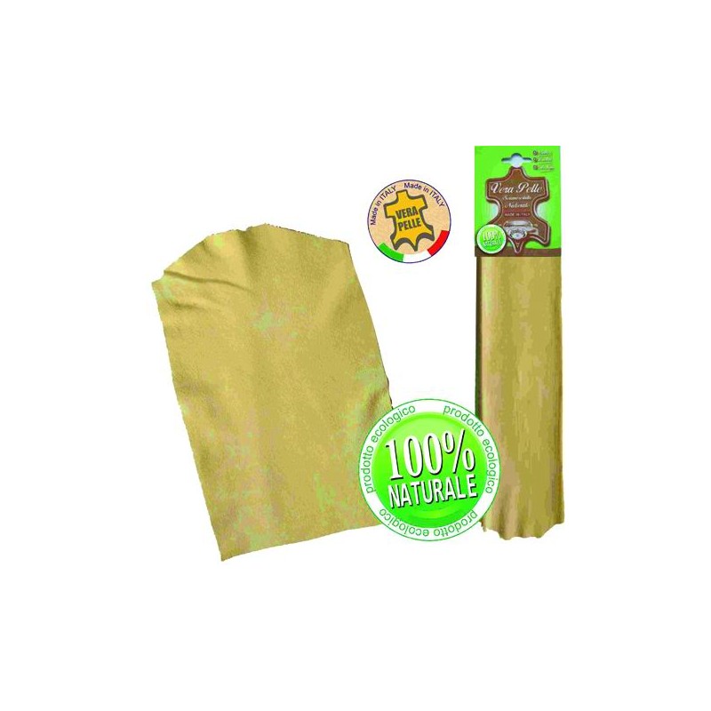 PELLE SCAMOSCIATA NATURALE