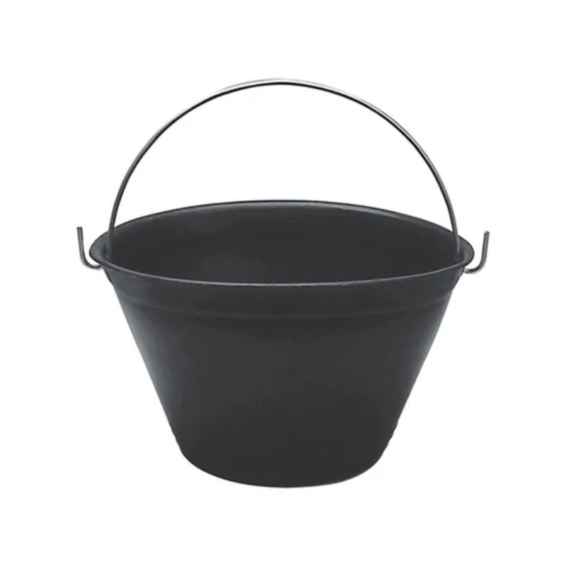 SECCHIE P/MURATORE NERI PLASTIC