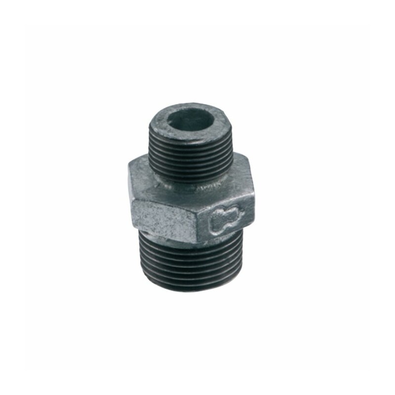 VITI DOPPIE GHISA-NIPPLES ZINCATE