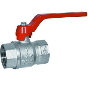 VALVOLE A SFERA OTTONE CROMATO F.F.