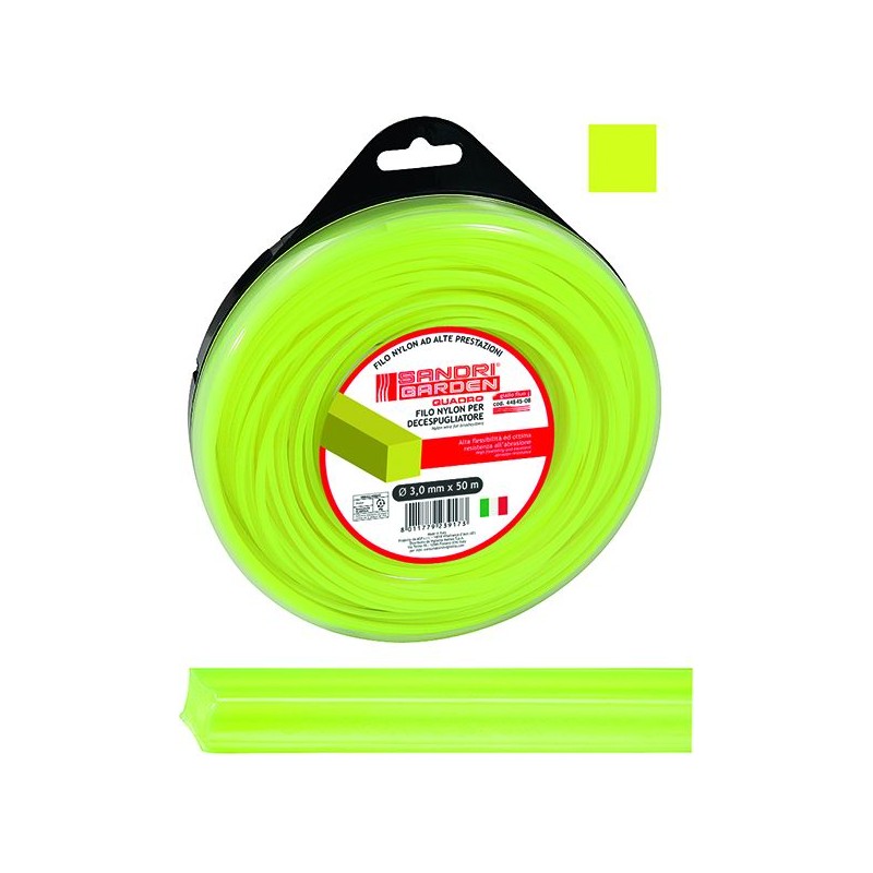 FILO DECESPUGLIATORI SANDRI QUADRO IN NYLON