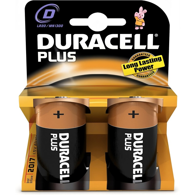 PILE DURACELL TORCIA  2 PEZZI MN1300