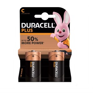 PILE DURACELL ALCALINE 1-2 TORCIA C 2 PZ