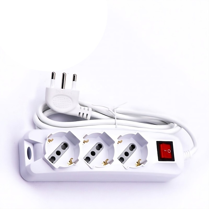 MULTIPRESE 3 E 3 SCHUKO CON INTERR10 16A