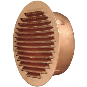 GRIGLIE AREAZIONE RAME CON IMBOCCO TONDO