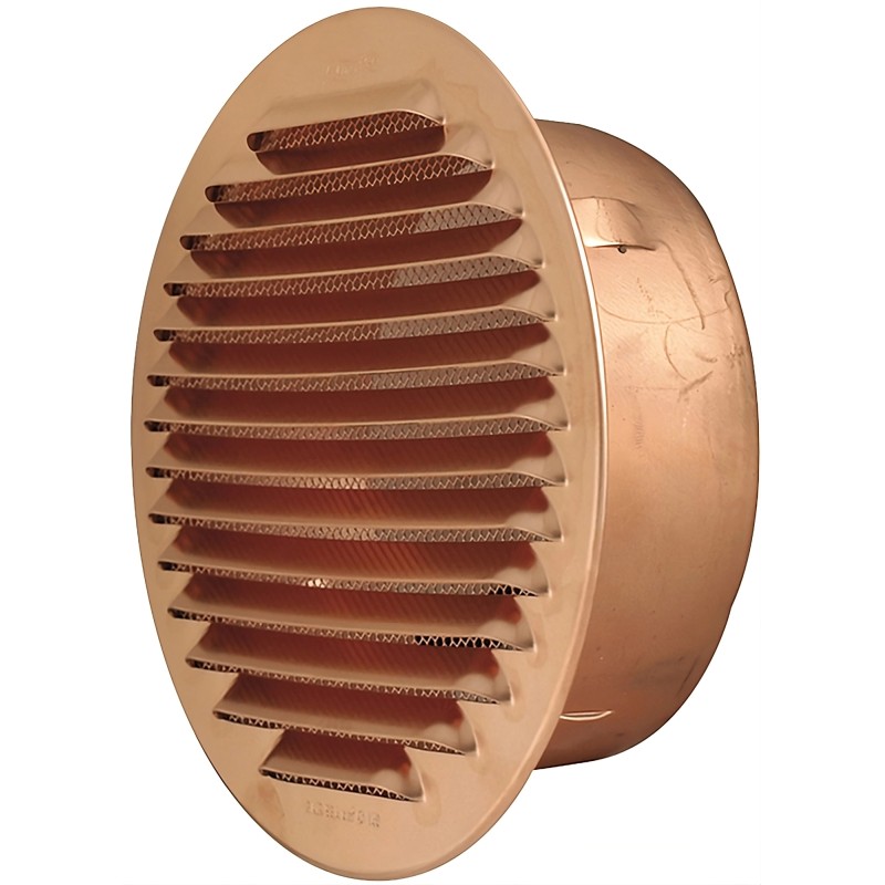 GRIGLIE AREAZIONE RAME CON IMBOCCO TONDO