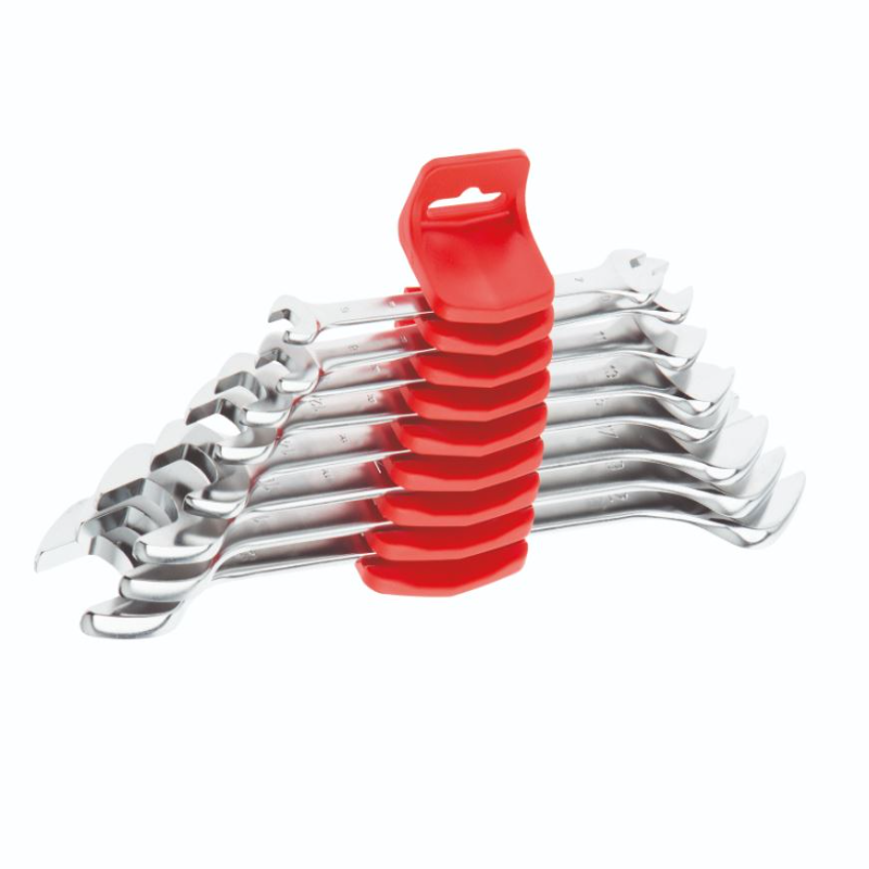 SERIE DI 8 CHIAVI A FORCHETTA DOPPIE 252 N|SR8