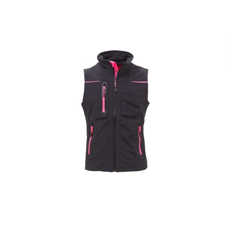 GILET UNIVERSE GREY FUCSIA - DONNA 