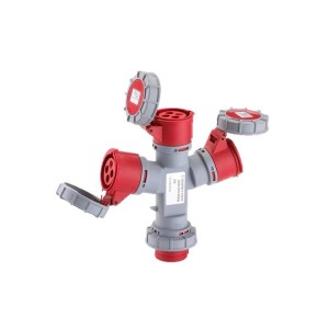 ADATTATORE SPINA 3 PRESE CEE 380 IP67 3P T