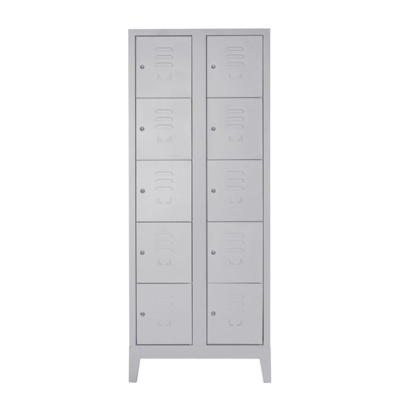 ARMADIO 10 VANI 700X350X1800 h GRIGIO 