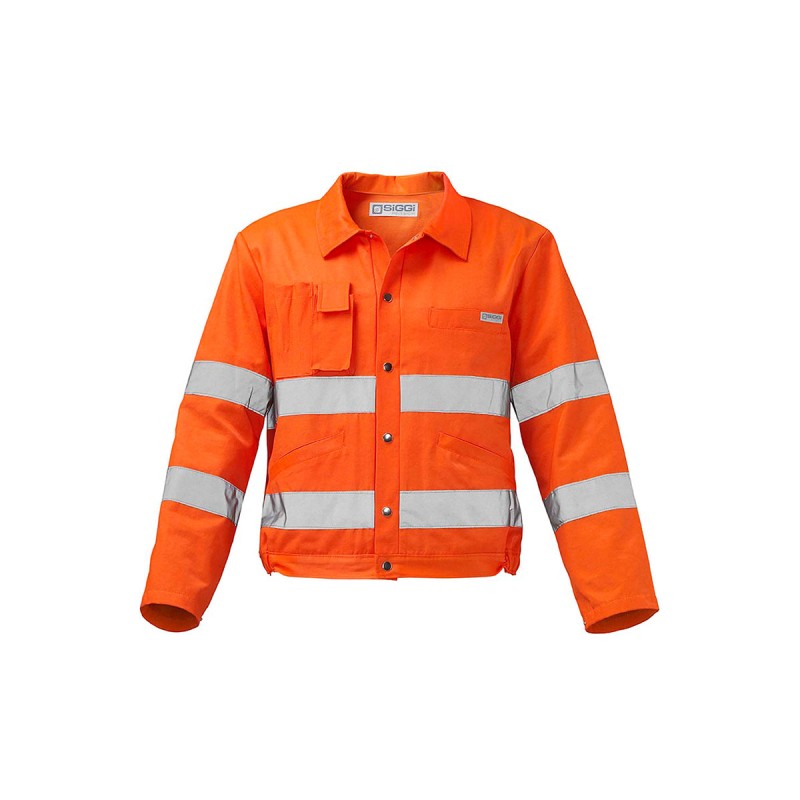 GIUBBINO ALTA VISIBILITA' ARANCIO