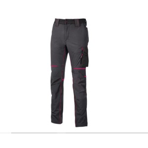 PANTALONE WORLD GREY FUCSIA - DONNA 