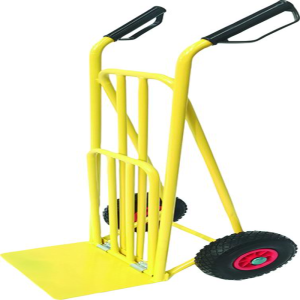 CARRELLI PORTACASSE VIGOR PALA RIBALTABILE GOMMA