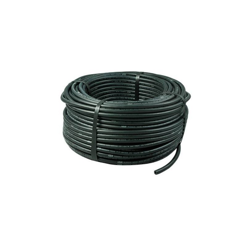 TUBO PER COMPRESSORI GOMMA EPDM TELATO NERO 20 BAR
