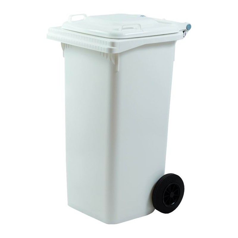 BIDONI IMMONDI.DIFFERENZIATA BIANCO COPERCHIO 120L