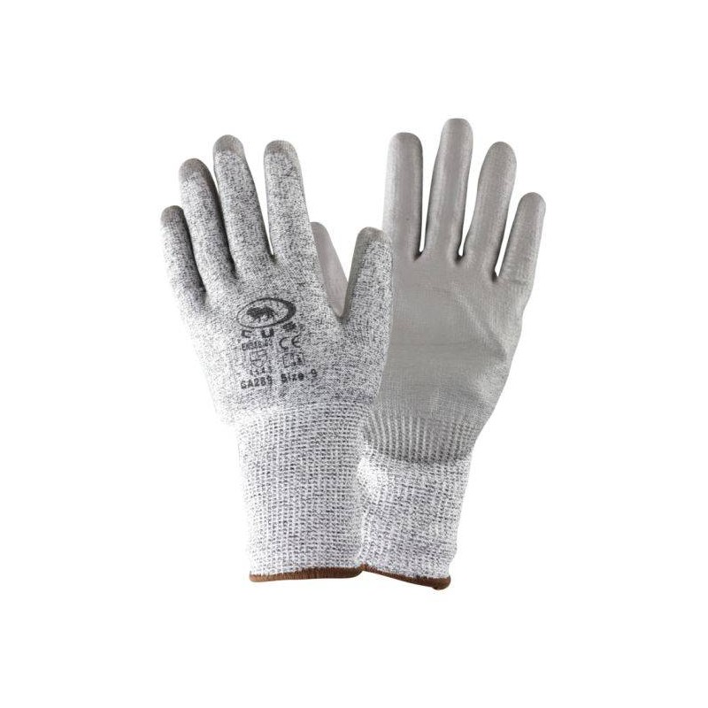 GUANTI PU GRIGI ANTITAGLIO BARILLI 