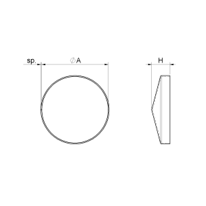 COPRIPILASTRO TONDO 