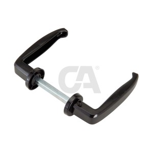 MANIGLIA C/GRANO REGOLABILE VERNICIATA NERA