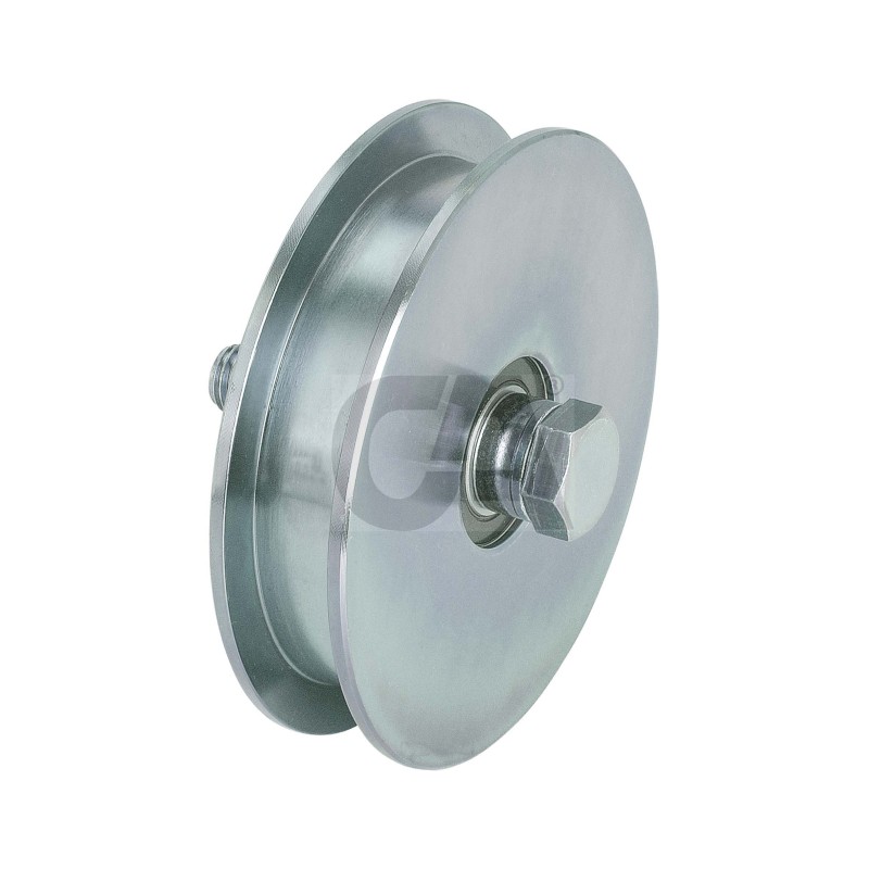 RUOTA 2 CUSCINETTI GOLA H Ø140