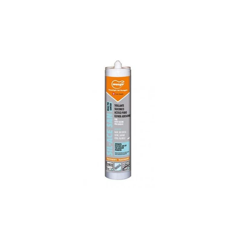 SILICONE ACETICO PRO BIANCO RAL 9010 ANTIMUFFA 280