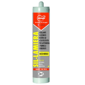 SILICONE NEUTRO X LAMIERE BIANCO RAL 9010 310 ML